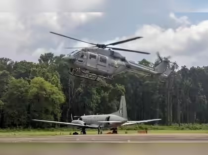 Under the leadership of Hon’ble Modi ji, the Ministry of Defence has finalised ₹5,000+ crore deals for 6 Advanced Light Helicopters and Shtil air defence missiles. Strengthening the Coast Guard &amp; Navy while empowering 200+ MSMEs under #AatmanirbharBharat.