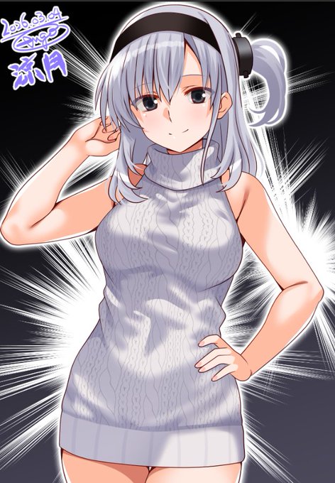 「お困りのようですね」
「す、涼月!?」
みたいな感じになっちゃった

#艦これ版深夜の真剣お絵描き60分一本勝負 
#艦これ版真剣お絵描き60分一本勝負_20260304 