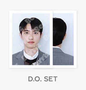 2026 EXO OFFICE KIT MD 시그 엠디 D.O. 4종 - 4 Cut Photo Set