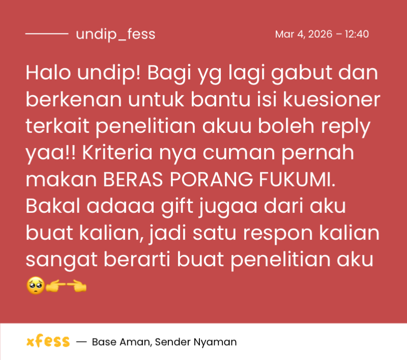 UNDIP MENFESS tweet media