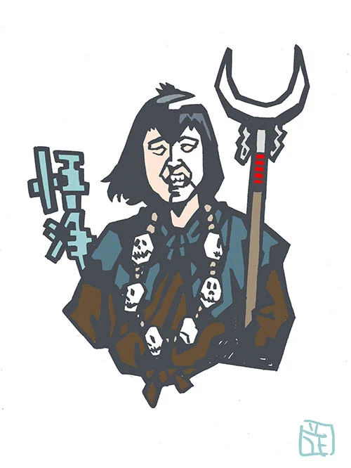 #世界には二種類の人間がいる 露伴派。四郎派。 あ。のアルバムってのも。 #このタッチ ファンアート #岸辺露伴 #岸部四郎