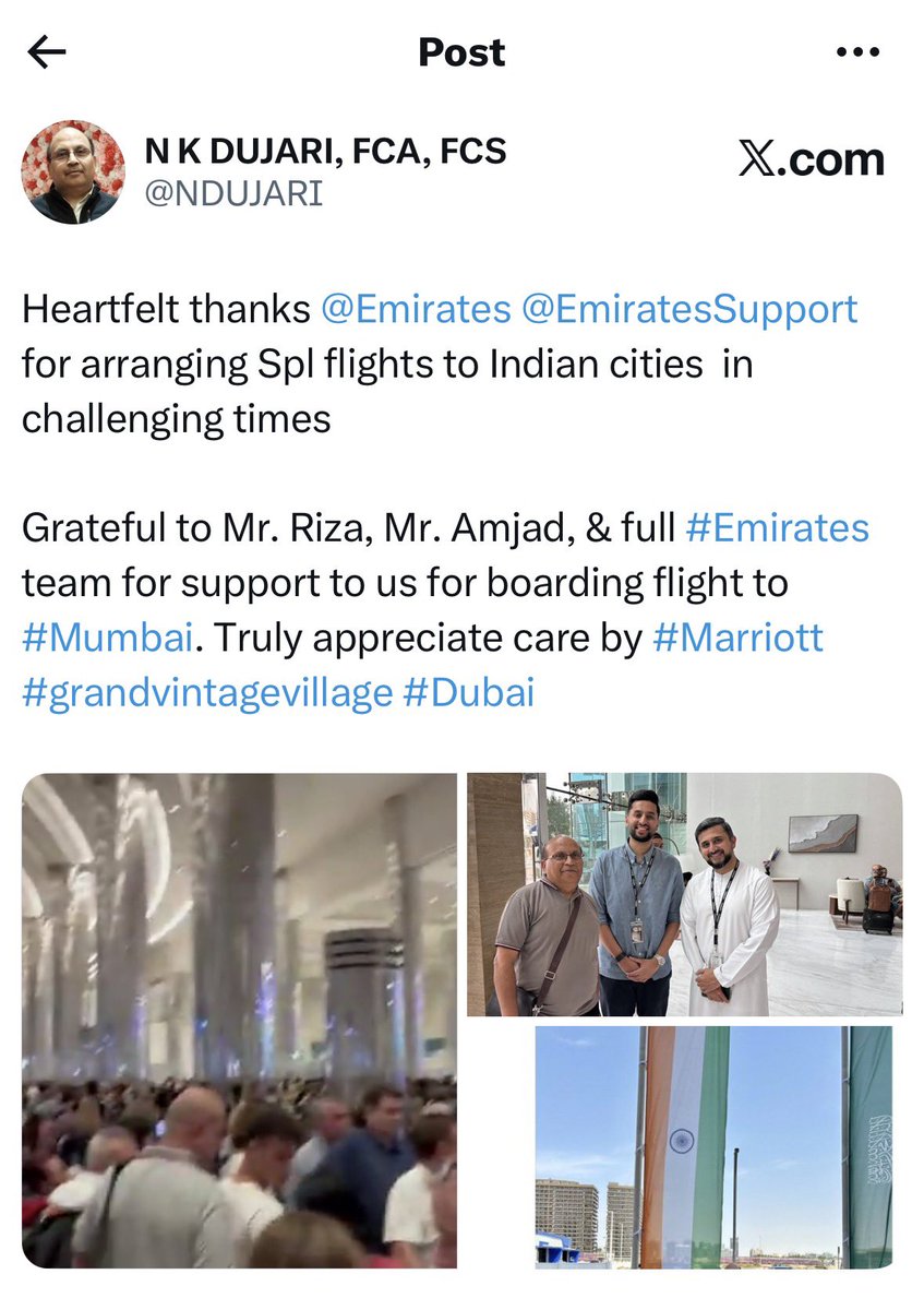 N K DUJARI, FCA, FCS tweet media