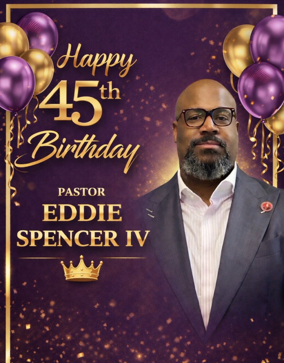 Help us wish our Pastor Eddie Spencer IV a heartfelt happy birthday, embracing the joy and promise of another year.
#happybirthday #birthday #celebration #mcbc #mountcalvarybaptistchurch #pastoresiv #esivministies