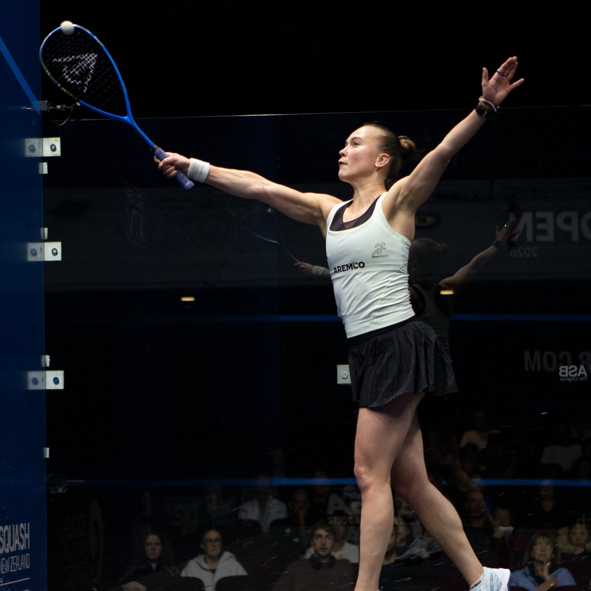 PSASquashTour's tweet photo. Result: New Zealand Squash Open 2026 Women's RD2🇳🇿 

🇧🇪 [1] @TinneGilis beats Alina Bushma 🇺🇦
3-0: 11-9, 11-5, 11-2 (27m)

📺 https://t.co/ZZPqYX01Pw

 #psasquashtour https://t.co/rZQCucF74c