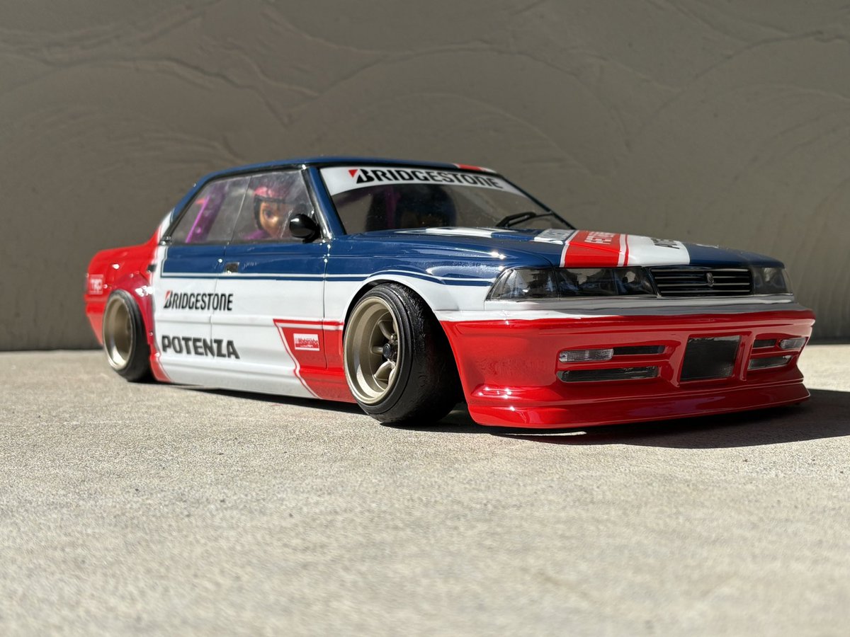 airun515's tweet image. リムツラより、タイヤパツパツが好み😊

パンドラRC JZX81マークII

ShowUp

#パンドラRC
#ShowUp
#JZX81
#マークII