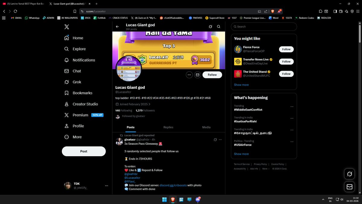 TDK tweet media