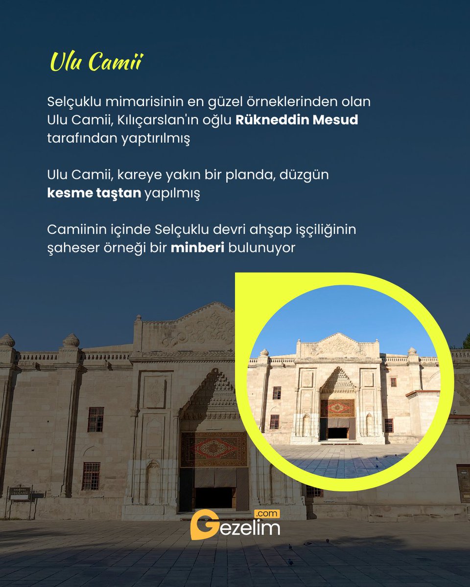 GezelimSeyahat's tweet image. Tarihi, kültürü ve doğasıyla İç Anadolu'nun saklı mirası: Aksaray ✨

Peki, senin Aksaray'da mutlaka görülmeli dediğin yer neresi? 🤓

instagram.com/p/DVc4NBvDVmr/…

#aksaray #seyahat #rota