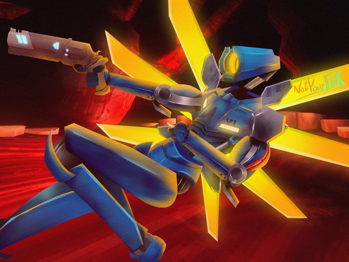 BEHOLD, THE POWER OF AN ANGEL.
+ Ricosohot x6582

I'm really sorry for disappearing ages, exams were killing me, plus I was experimenting with another rendering method, i hope ya'll like it :b
#ultrakill