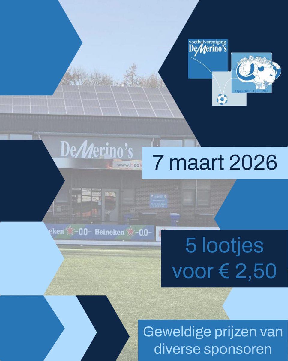 Voetbalvereniging De Merino's tweet media