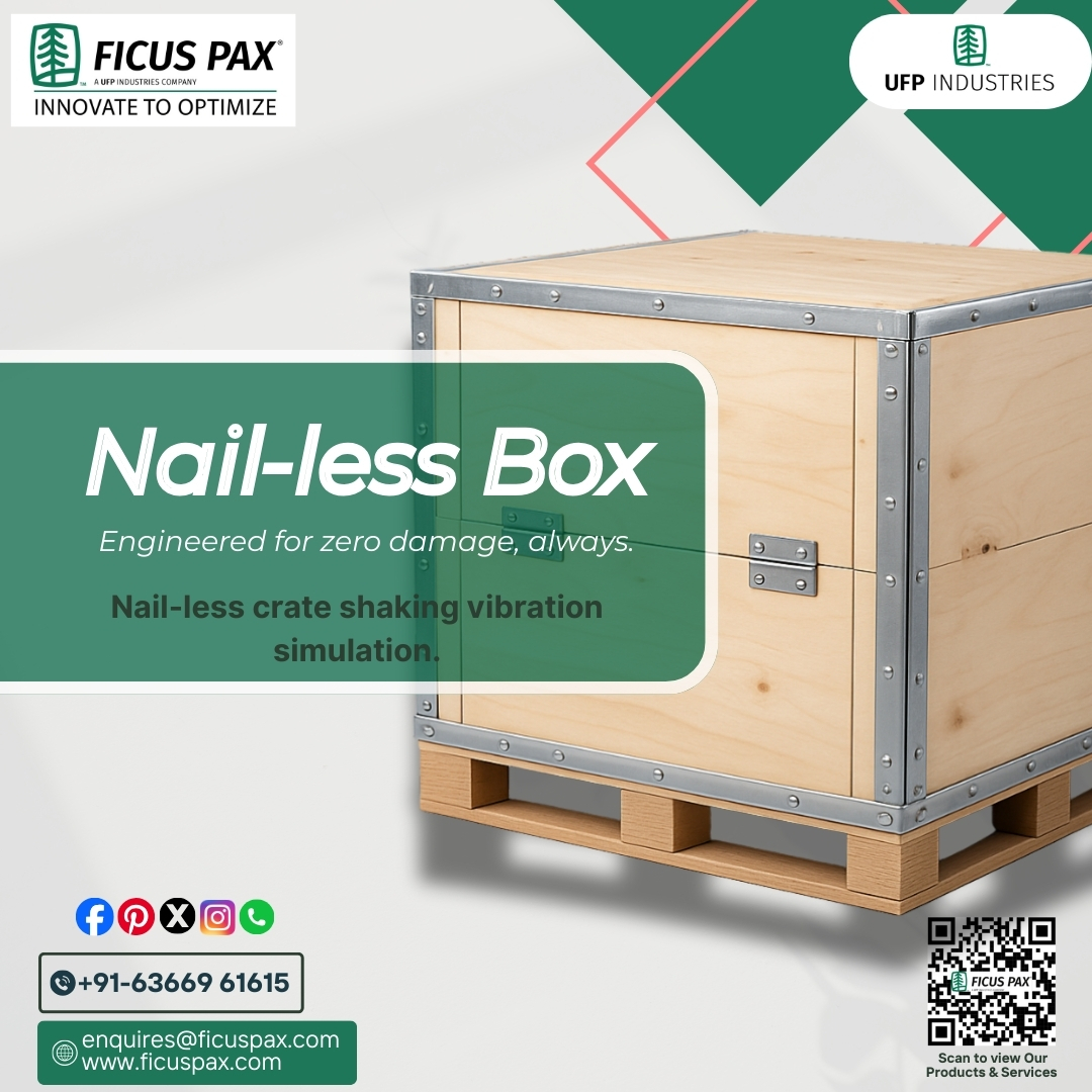 Ficus_Pax's tweet image. 🚀 ZERO NAILS. ZERO DAMAGE. MAXIMUM PERFORMANCE.

Ready to upgrade to smarter, damage-proof packaging?

📞 wa.me/+916366961615
📧 enquires@ficuspax.com
🌐 ficuspax.com

#naillessbox #innovatetooptimize #industrialpackaging #exportpackaging #zerodamage #supply