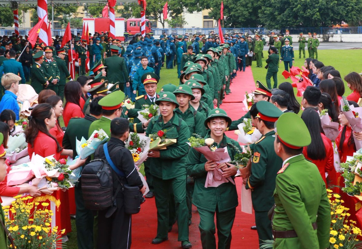 🌟Tens of thousands of new military recruits across Việt Nam are sent ...