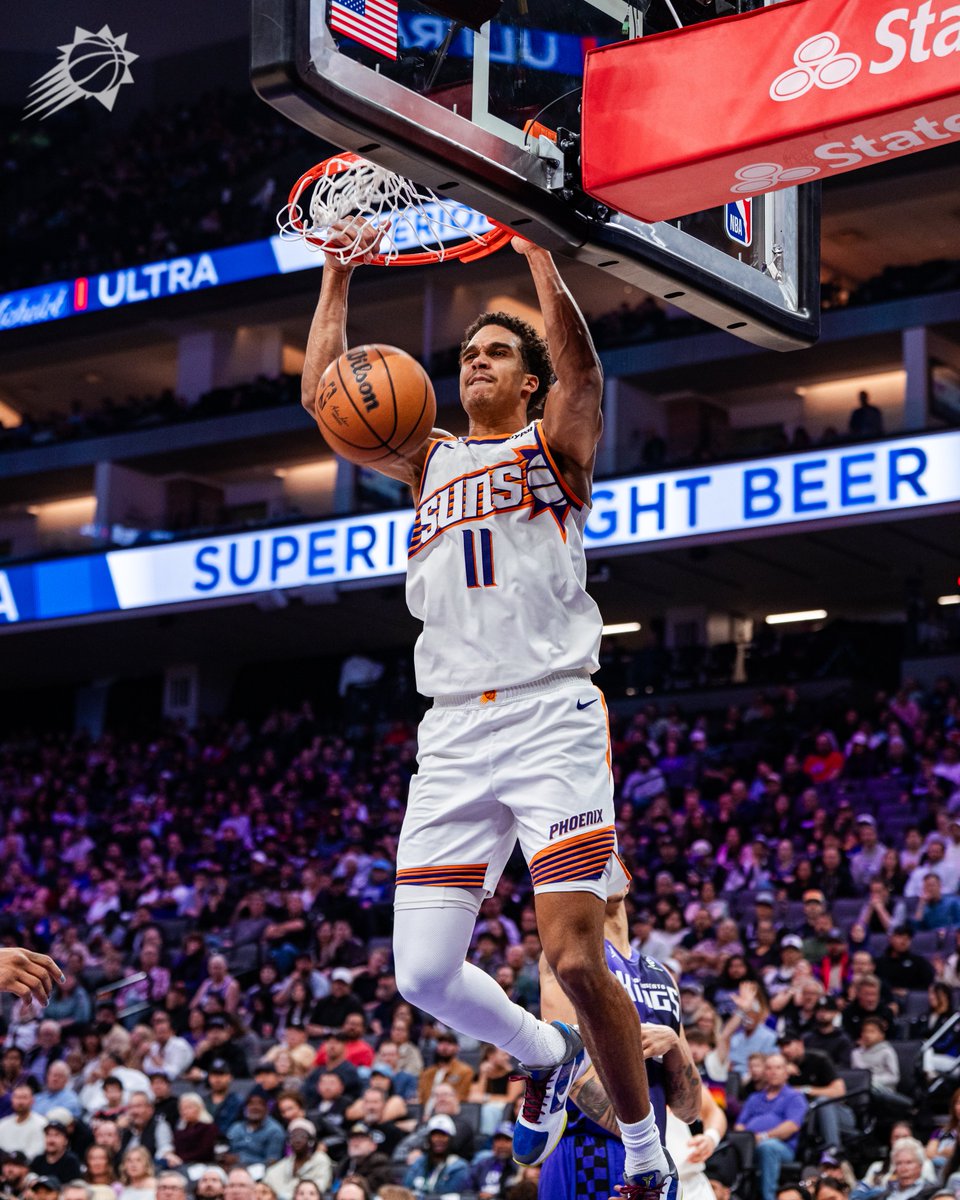 Oso is the 2nd NBA player in the play-by-play era with 10 points, 10 rebounds, 3 assists and 1 block off the bench in the first half of a game.