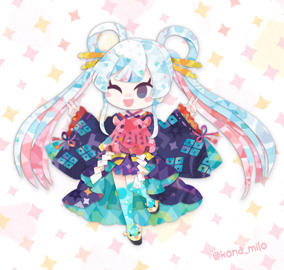 「超かぐや姫!のヤチヨちゃん」|キクチミロのイラスト
