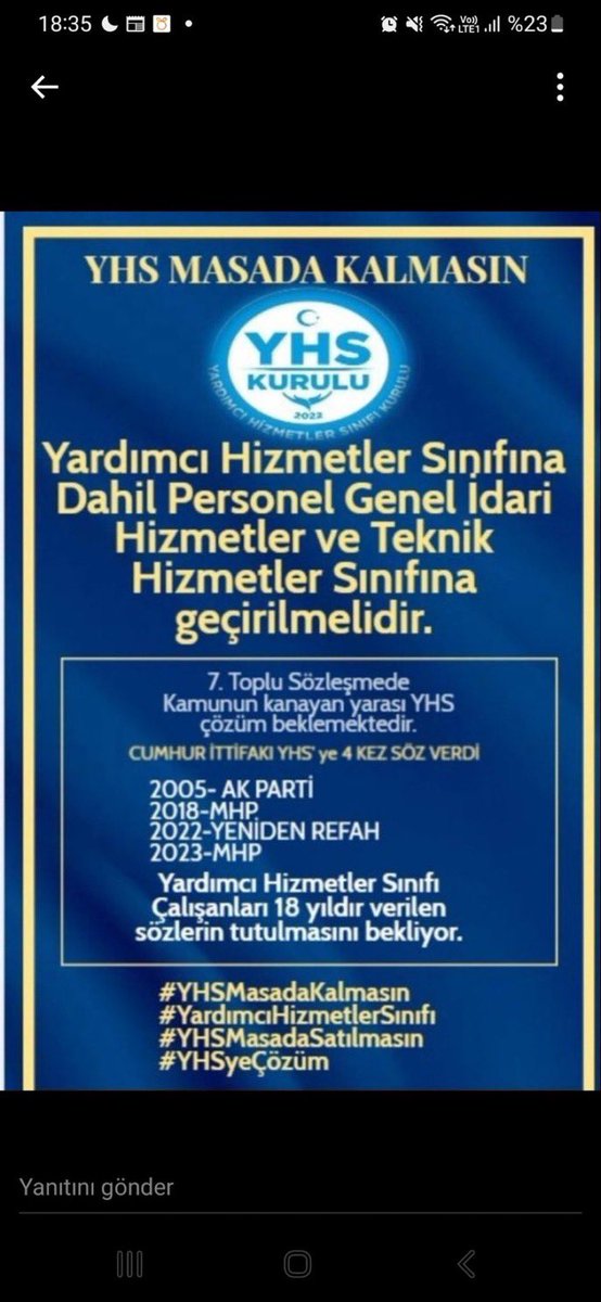 #YardımcıHizmetlerSınıfı