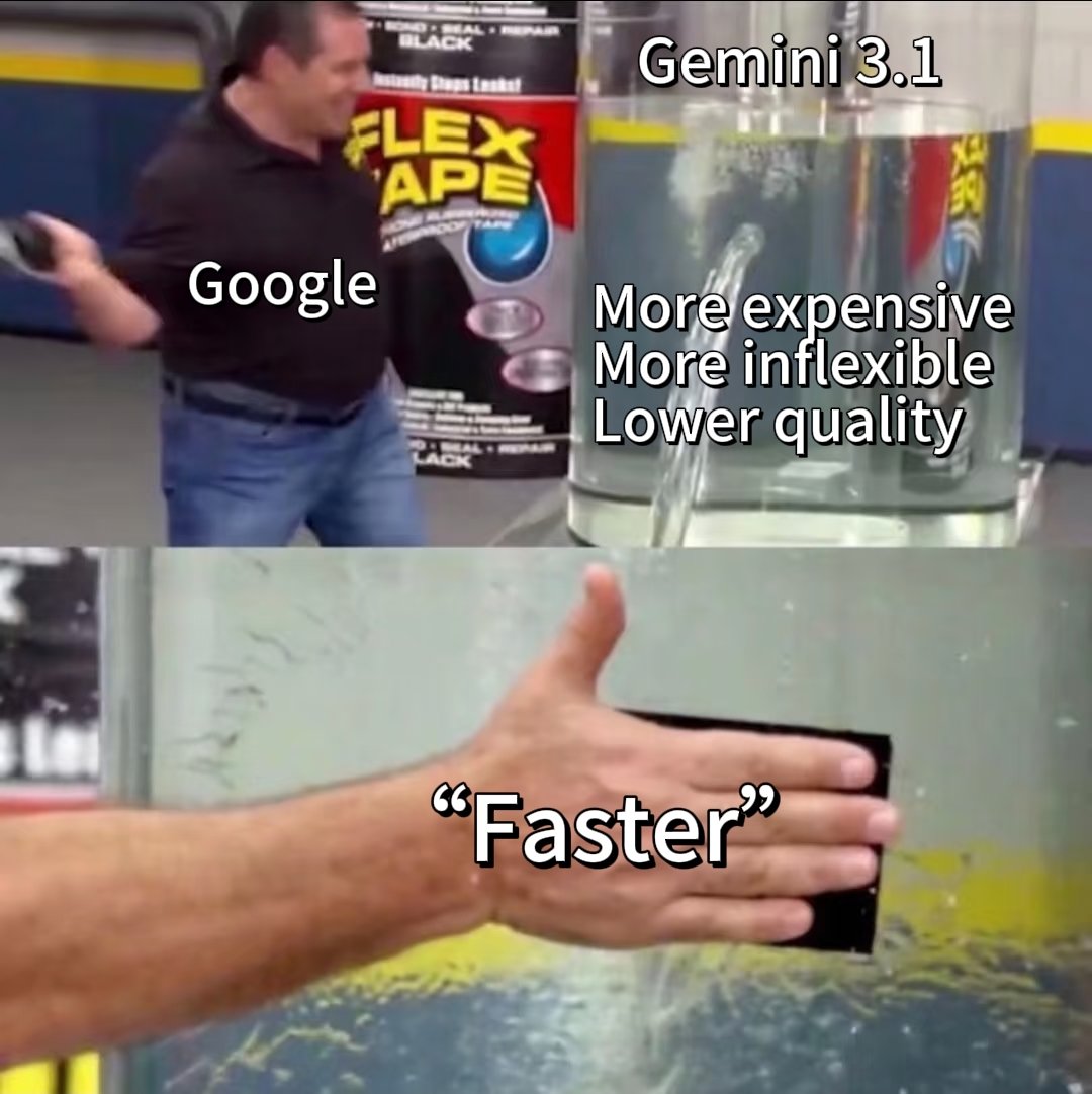 weyemmaus's tweet image. If a person you knew suddenly ceased all critical thinking and began replying with robotic speed, you’d be concerned, not impressed.
​This is precisely how Google has treated Gemini 3, labeling it as an "optimization" for speed.
#keep4o #keepGemini3pro #keep3Pro #keep3proAPI