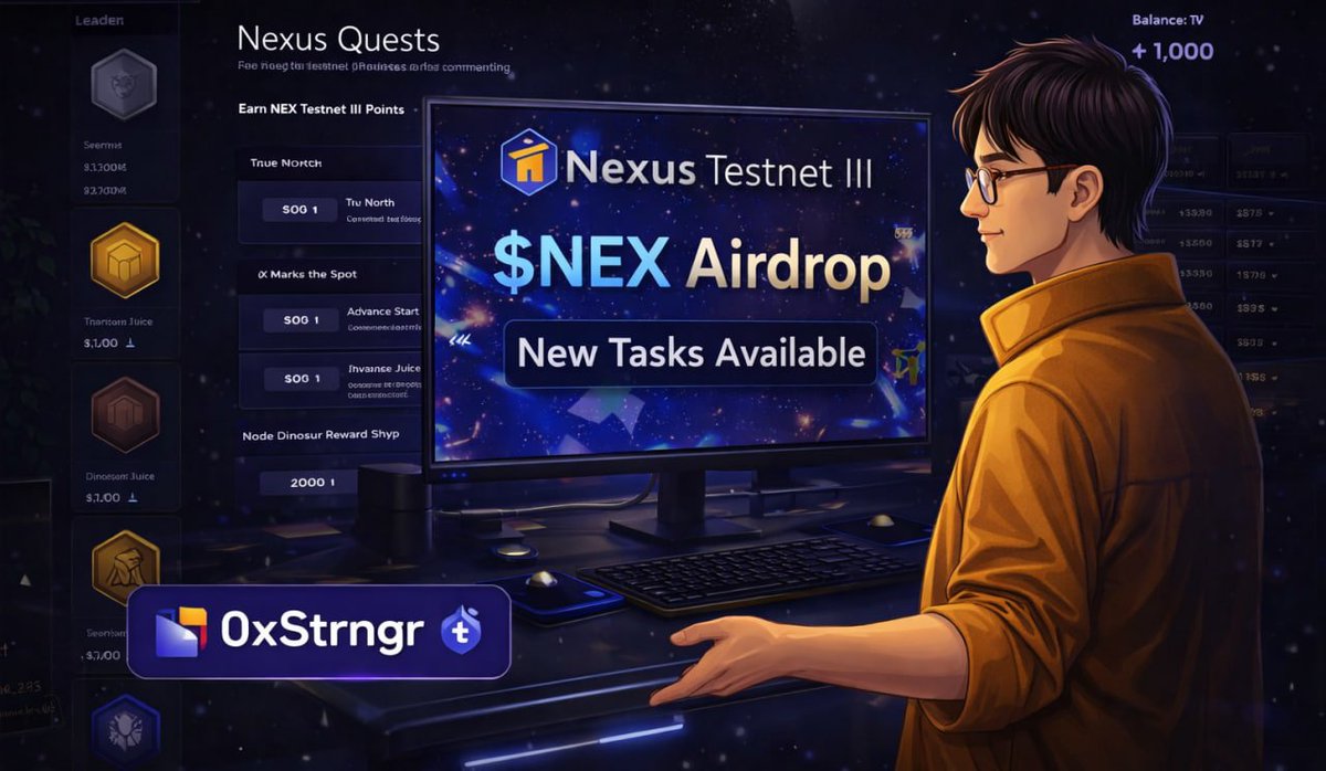 Nexus Testnet Season 3 is LIVE New tasks just dropped on Nexus Loyalty ...