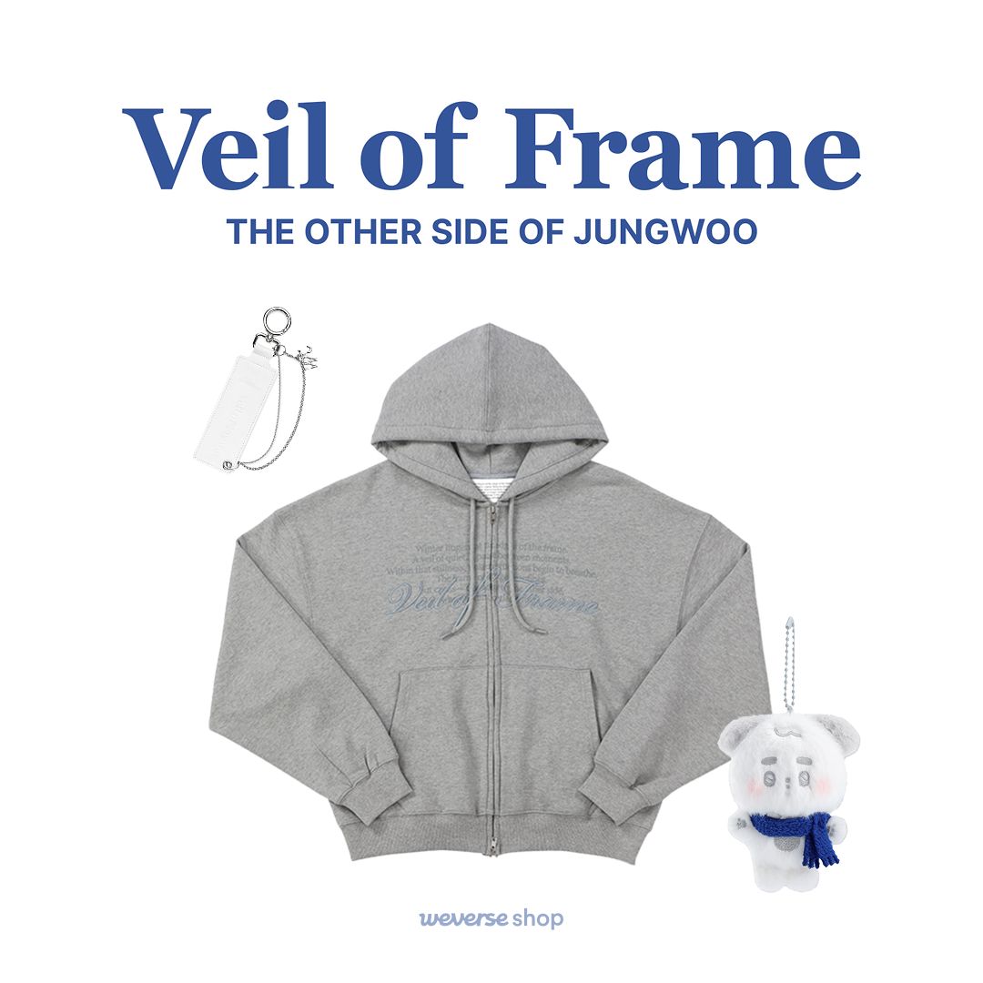 NCT ジョンウ パーカー 新品 写真集 MD veil of frame JUNGWOO PHOTOBOOK [Veil of Frame] 公式商品予約販売開始📸✨ JUNGWOO