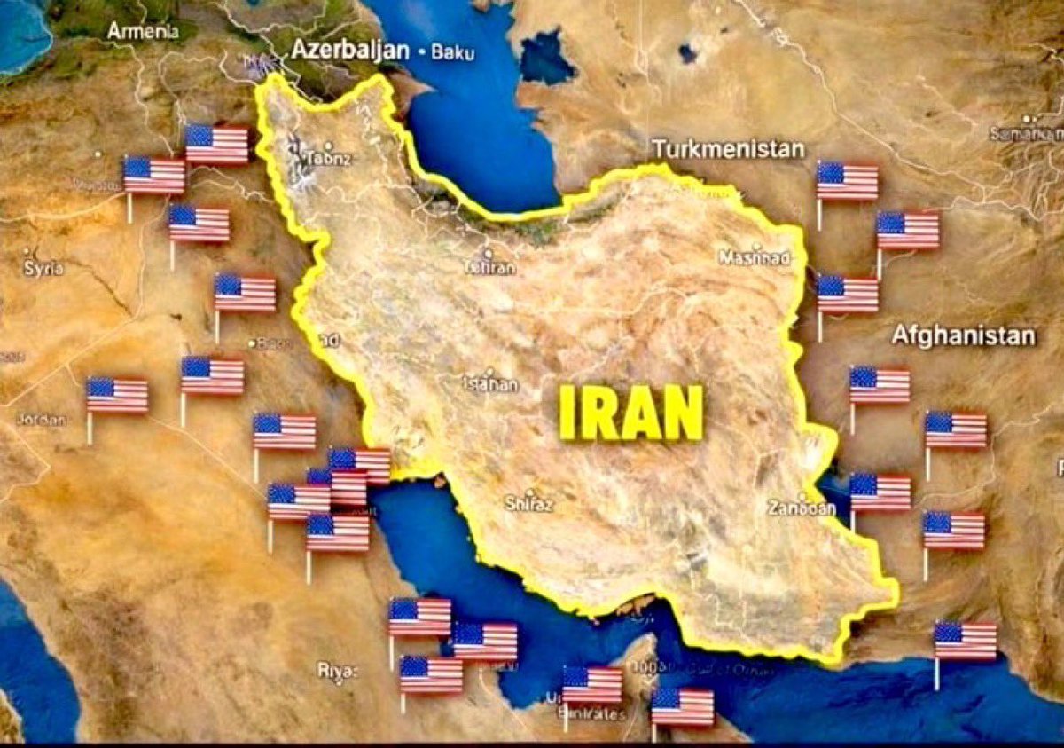 arakunrinlekan's tweet photo. @myk_da_preacher I think a brief of what you're trying to say Mr Apostle is that, "Iran is so aggressive they put their country in the middle of US military bases that have come half way across the world to spread peace in the region"

How dare Iran do that! https://t.co/XHbICW8ngf