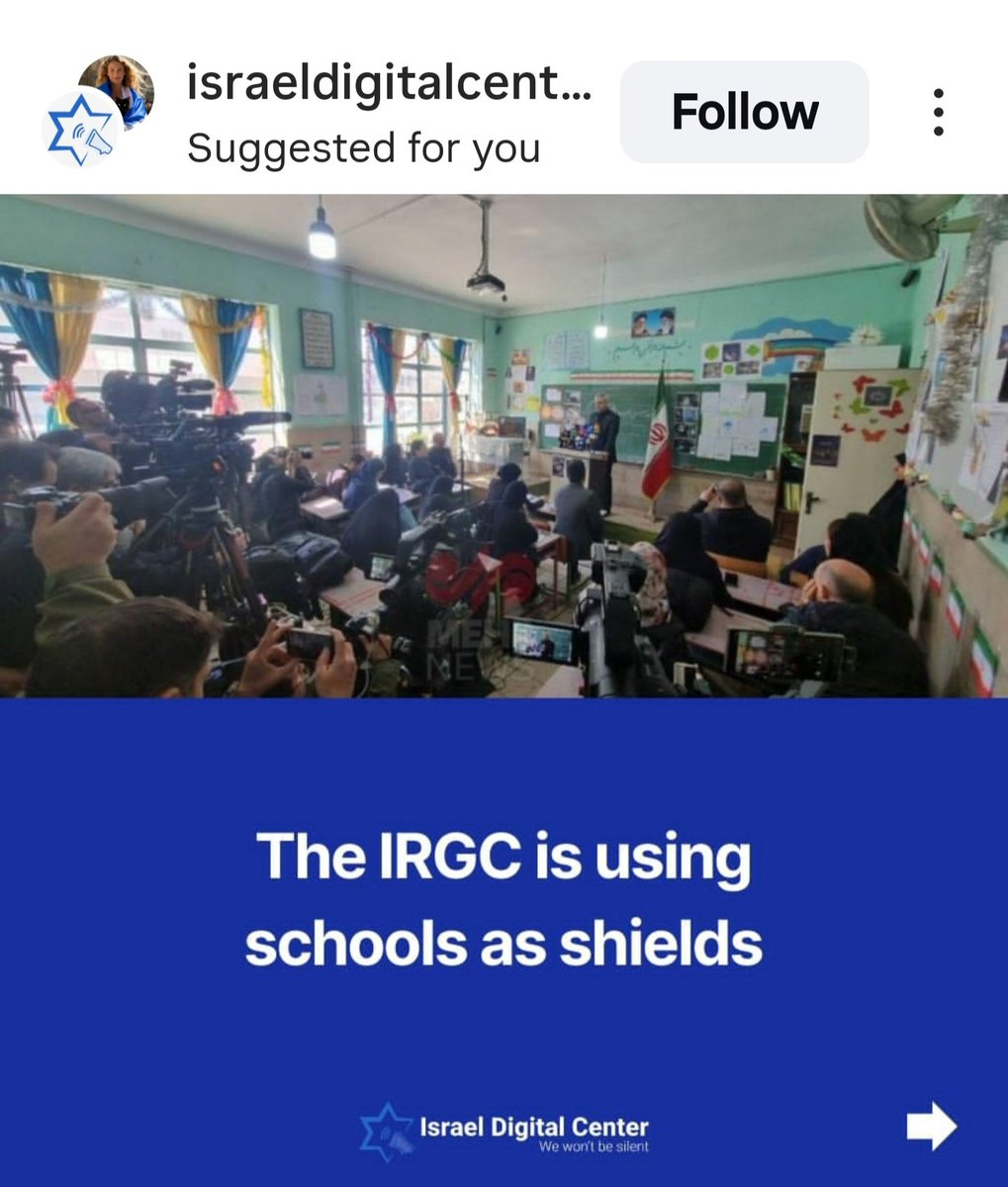 lvcatablecc's tweet photo. #ShareTheTruth
The IRGC is using school as shields👇
1/3 https://t.co/uLkO5bRd2O
