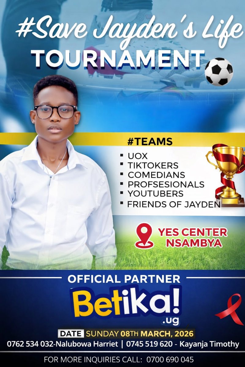 Good morning my beautiful people i will be humbled if you come at my charity match 🙏