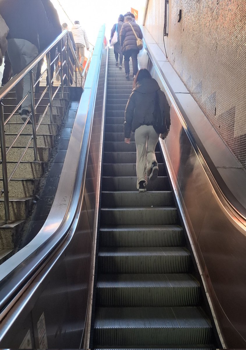 sirinaysee's tweet photo. Çalışmayan yürüyen merdivenler, kavga sebebi olan otobüse binme sıraları, insani mesafe ölçüsünün sıfırlandığı metro yolculukları bizi güne daha başlamadan yoruyor @abbbasin @mansuryavas06 https://t.co/2TInar4oTW