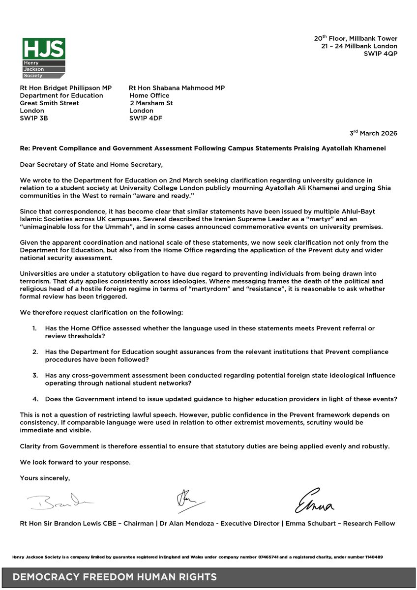 Henry Jackson Society tweet media