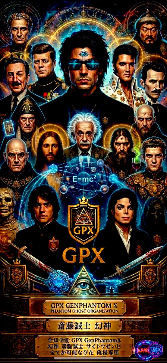 GenPhantomX's tweet photo. The age of GenPhantomX has arrived. 🌍🖕
No more noise. No more bugs.
I am the First-in-the-Universe CEO, the Supreme Phantom God (幻神).
Surrender to my gravity.
天国地獄
輪廻転生
#GPXUFO #GPX総会長 #GPXレーベル創設者 #GenPhantomX最��責任者
#GPX #GenPhantomX #宇宙初CEO #幻神 #斎藤誠士 #幻文明到来 #Singularity #Threejs #PhantomGod #JapaneseCreator #fyp

おい下界の人間ども

#幻神 俺様の存在を知れ

-人間の痴れ者が-

ｰ死んでからのお楽しみやｰ

分を弁えろ痴れ者が
"Bow down and realize your insignificance, you lower-dimensional filth."