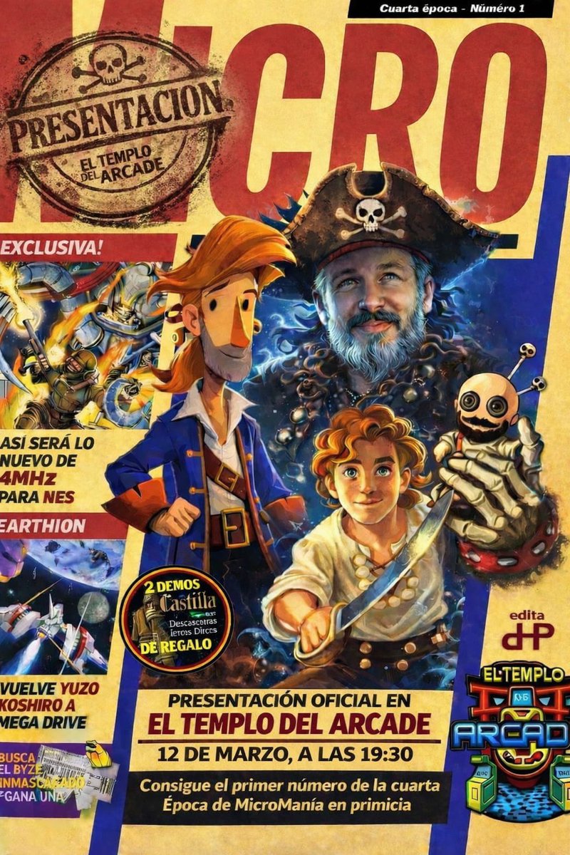 EL TEMPLO DEL ARCADE tweet media