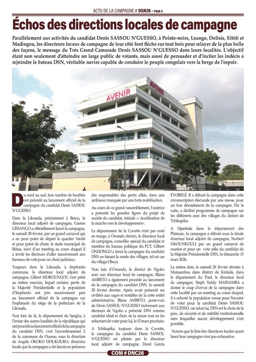 PCT Parti Congolais du Travail tweet media