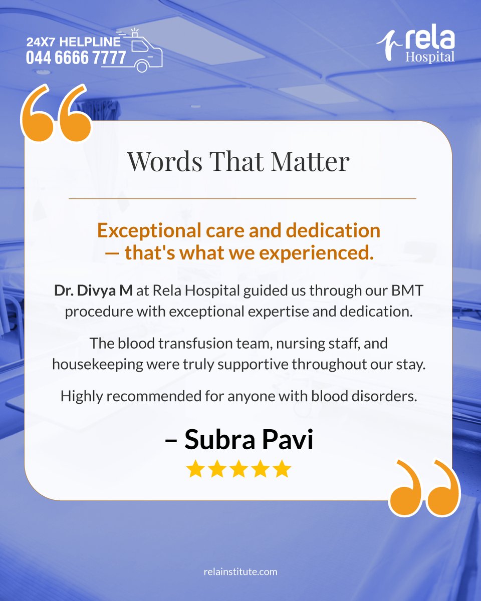 Rela Hospital tweet media