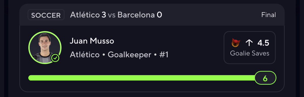 Oryx1x's tweet photo. DNP but i ran the same prop with the keeper who played and it cashed✅✅ https://t.co/TOxkeCFBsL