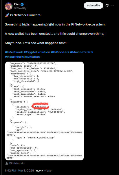 PI NETWORK RA MẮT VÍ MỚI: MỘT BƯỚC NGOẶT CHO PICOIN VÀ VIỆC ÁP DỤNG TOÀN CẦU.

Những người tiên phong của Pi Network báo cáo một bước phát triển quan trọng: một ví điện tử mới được thiết kế để nâng cao trải nghiệm người dùng, bảo mật và khả năng truy