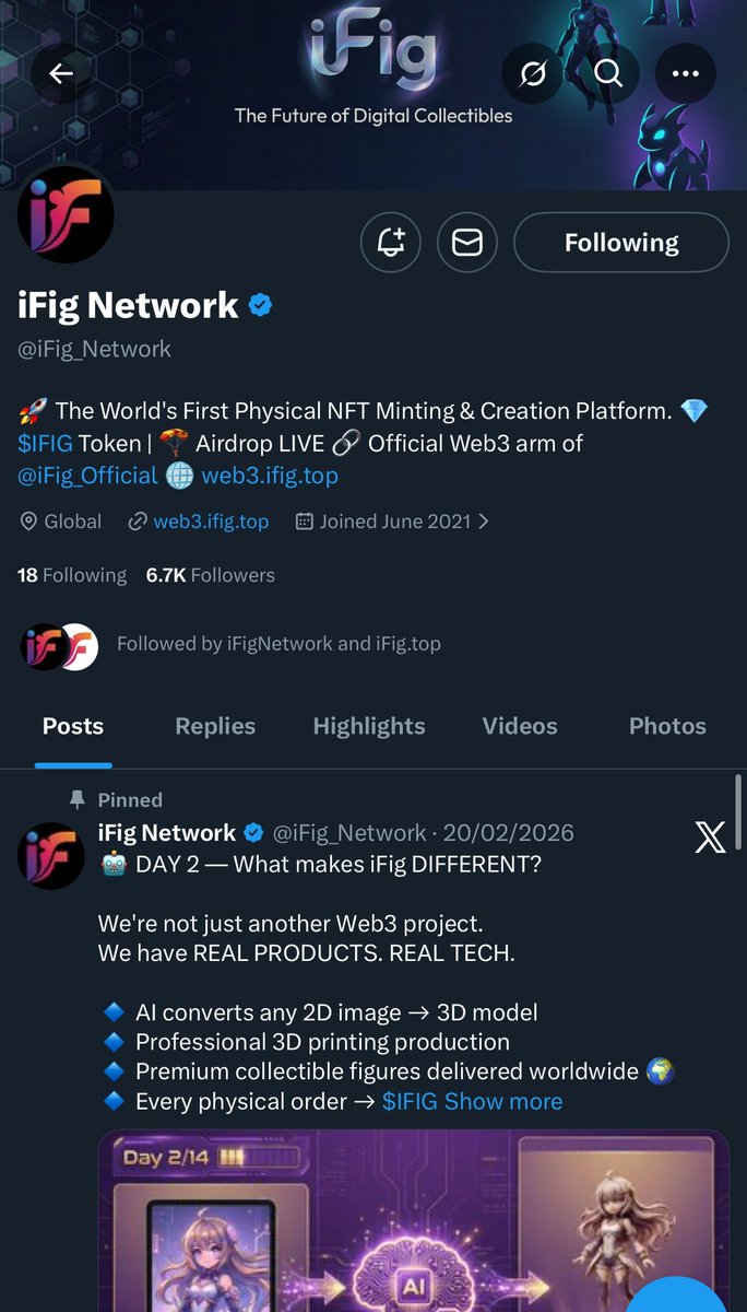 khrisonlin's tweet photo. @iFig_Network @iFig_Official 5YHVTcCXbq9geomBPMbP5BY4rEe4AGUqqecraT2i8D1d

Phase 2🎆 https://t.co/brWEwa3gVc