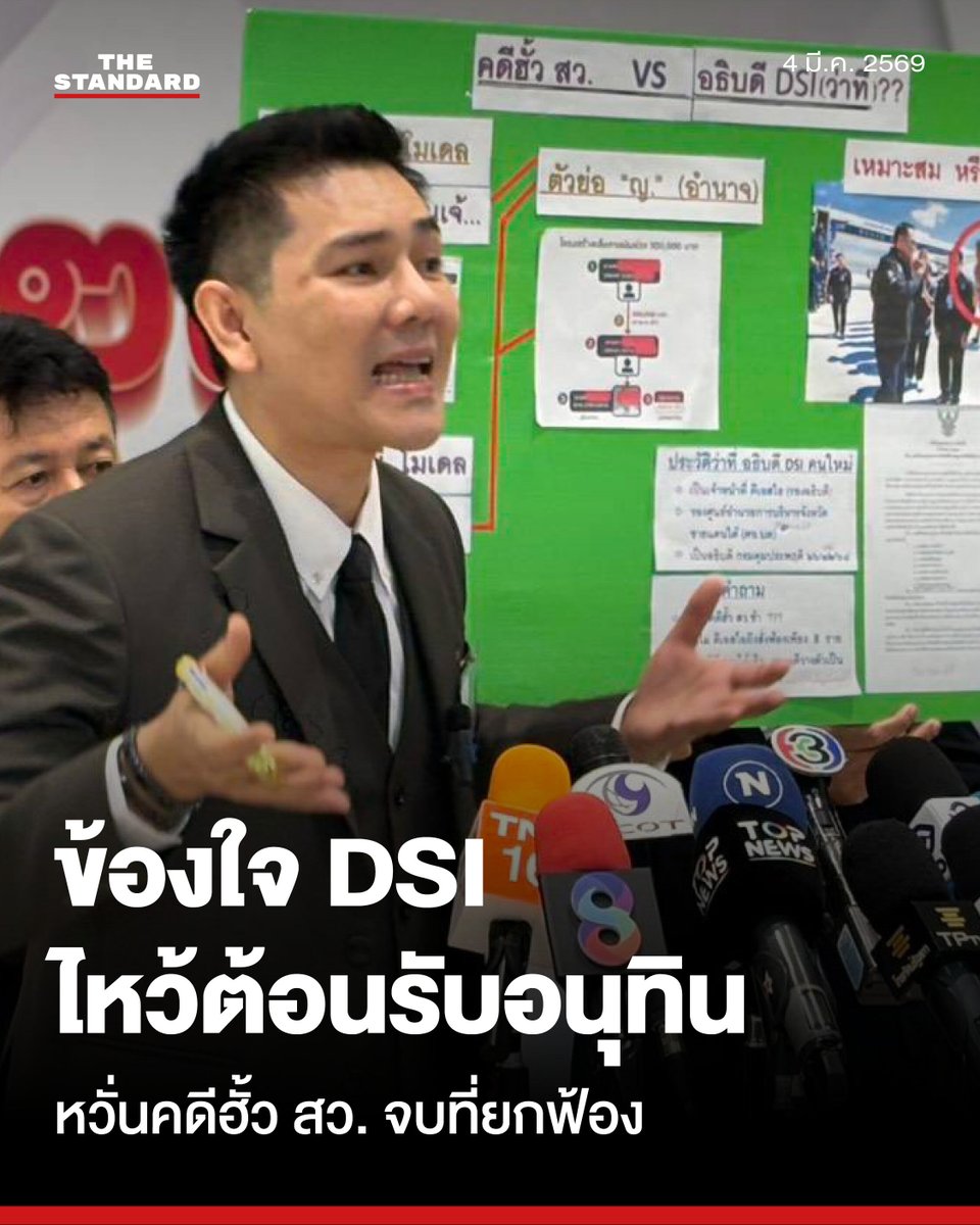 ทนายอั๋นหวั่นคดีฮั้ว สว. ยกฟ้อง หลังภาพประธานอนุฯ วินิจฉัยของ DSI ไหว้ต้อนรับอนุทิน

วันนี้ (4 มีนาคม) ที่อาคารรัฐสภา งภัทรพงศ์ ศุภักษร หรือ 'ทนายอั๋น บุรีรัมย์' กล่าวถึงความคืบหน้าของคดีฮั้วเลือก สว. โดยระบุว่า ในส่วนของคณะกรรมการการเลือกตั้ง (กกต.)