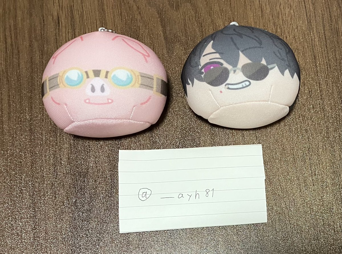 __ayh81's tweet photo. 【ドズル社 交換 】  にぎにぎマスコット

譲 : 🐷さん 🍆さん

求 : 🍌さん

こちらは通販にて購入いたしました。
最初の袋に入れて、保管しております。
お気軽にお声がけいただけますと幸いです
#ドズル社グッズ交換 https://t.co/fduqMvTxXK