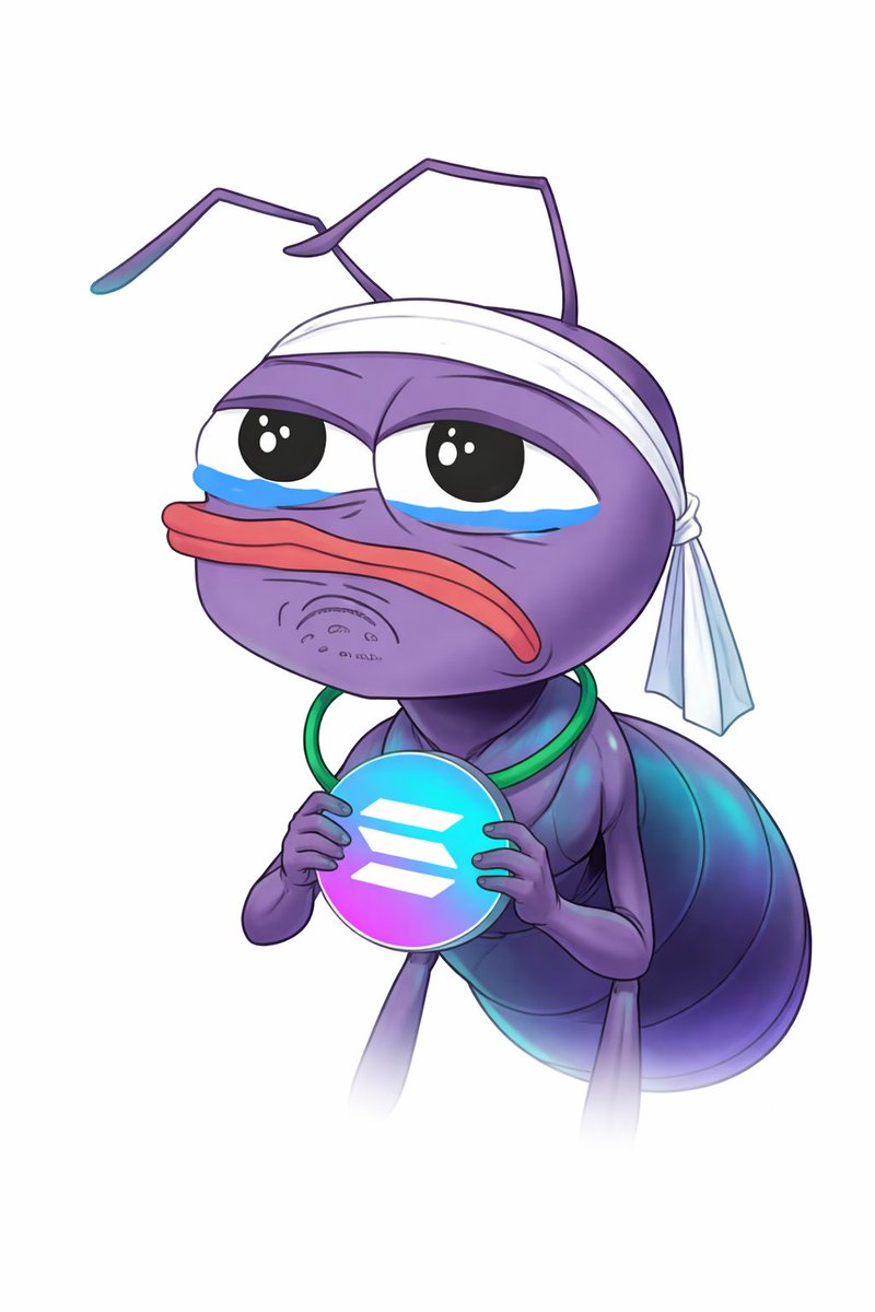 Memecoin traders are all ant investors. This is the best description I've ever seen used to describe Memecoin traders