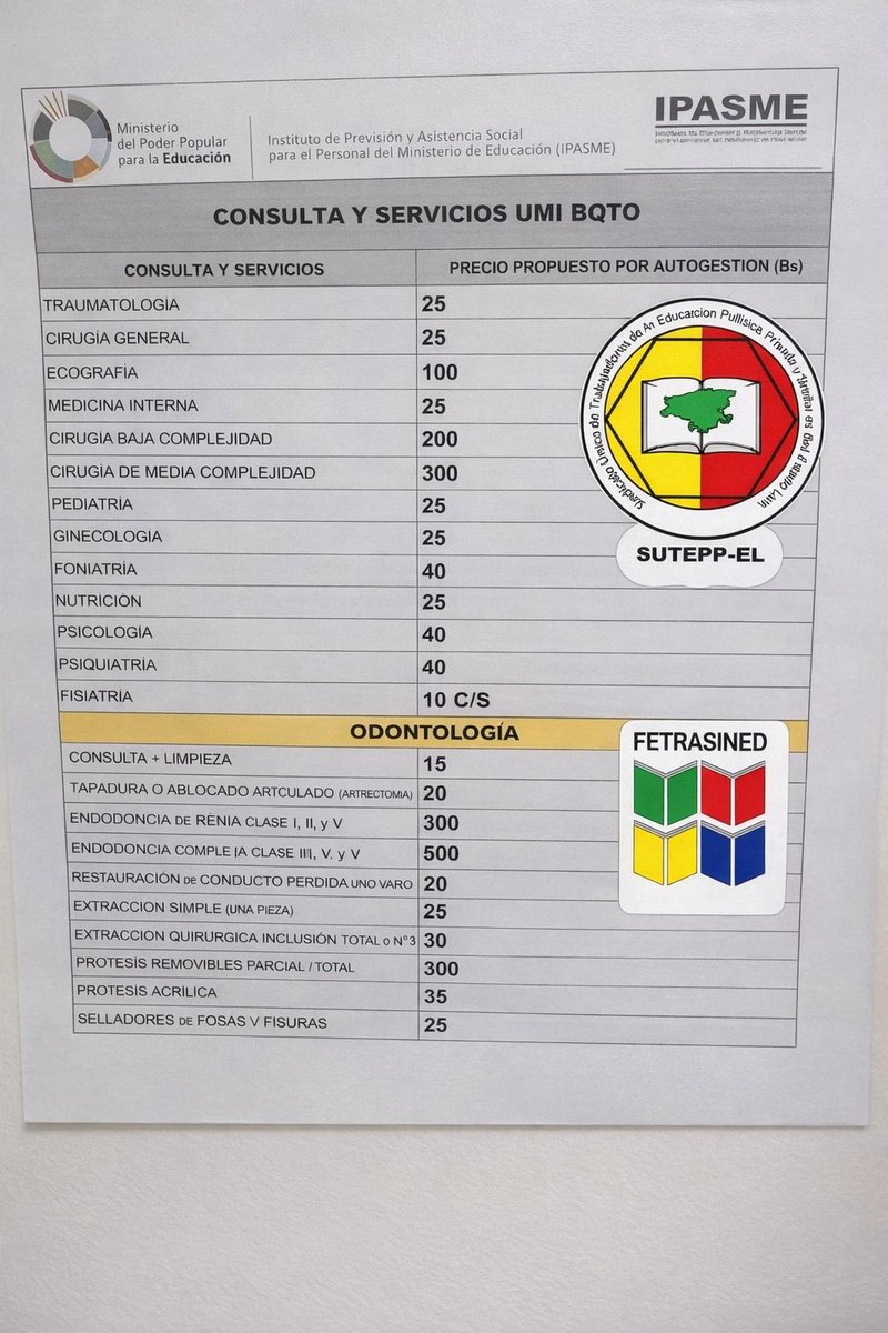 En el IPASME de Barquisimeto.... funcionará como una clínica privada LowCost (bajo costo)...es un centro Piloto para ser expandido a todo el país...por ahora los afiliados no pagarán....La privatización está cerca....