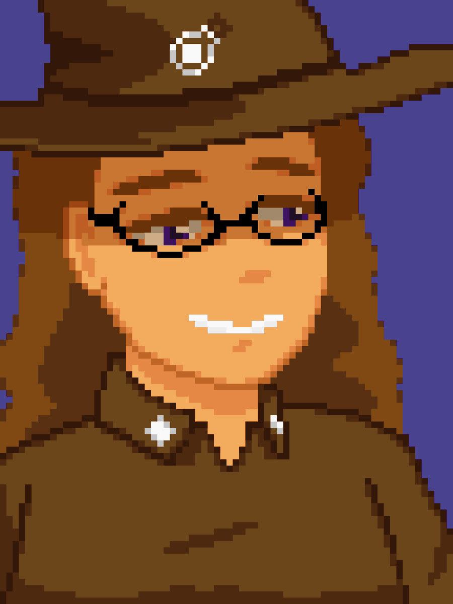 <- Filomena and Larisa -> #pixelart #ドット絵