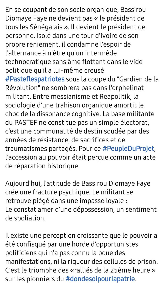 e_ndao's tweet photo. Le hold-up du Mandat : 
Anatomie d'une félonie républicaine
@e_ndao 

#RuptureSystemique #TrahisonPolitique #LeProjet #PastefLesPatriotes @SonkoOfficiel #Agenda2050 #Senegal #Pouvoir #Politique https://t.co/C1GqjR0cXv