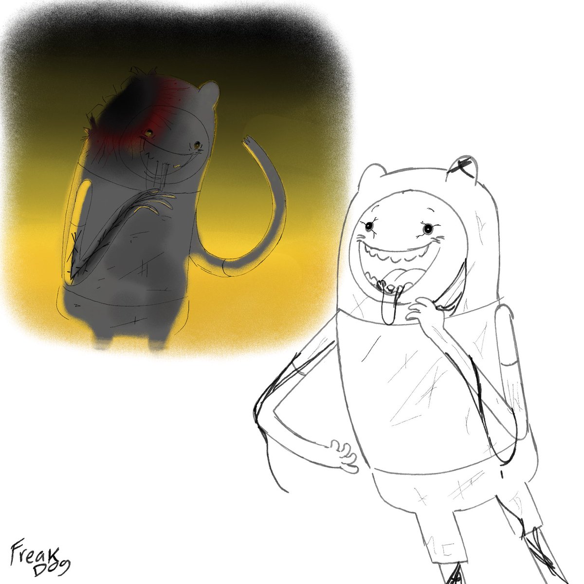 FreakDog tweet media