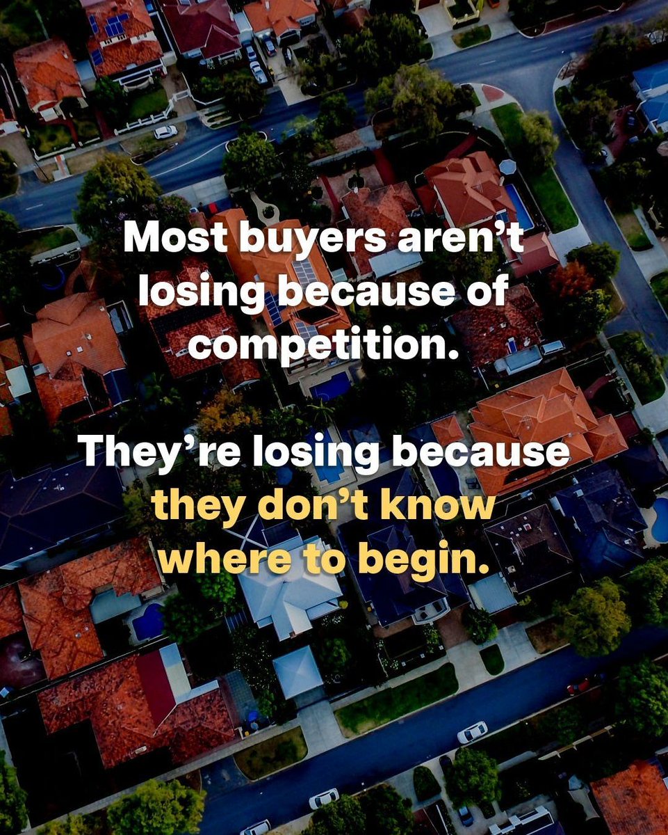 BuyerAgentPerth's tweet photo. Buying property isn’t confusing because it’s competitive.

It’s confusing because there’s no clear roadmap.

Clarity changes everything.

Structured search.
Measured assessment.
Disciplined negotiation.

That’s how you move forward with confidence.

#PerthProperty https://t.co/NTDveruWRu