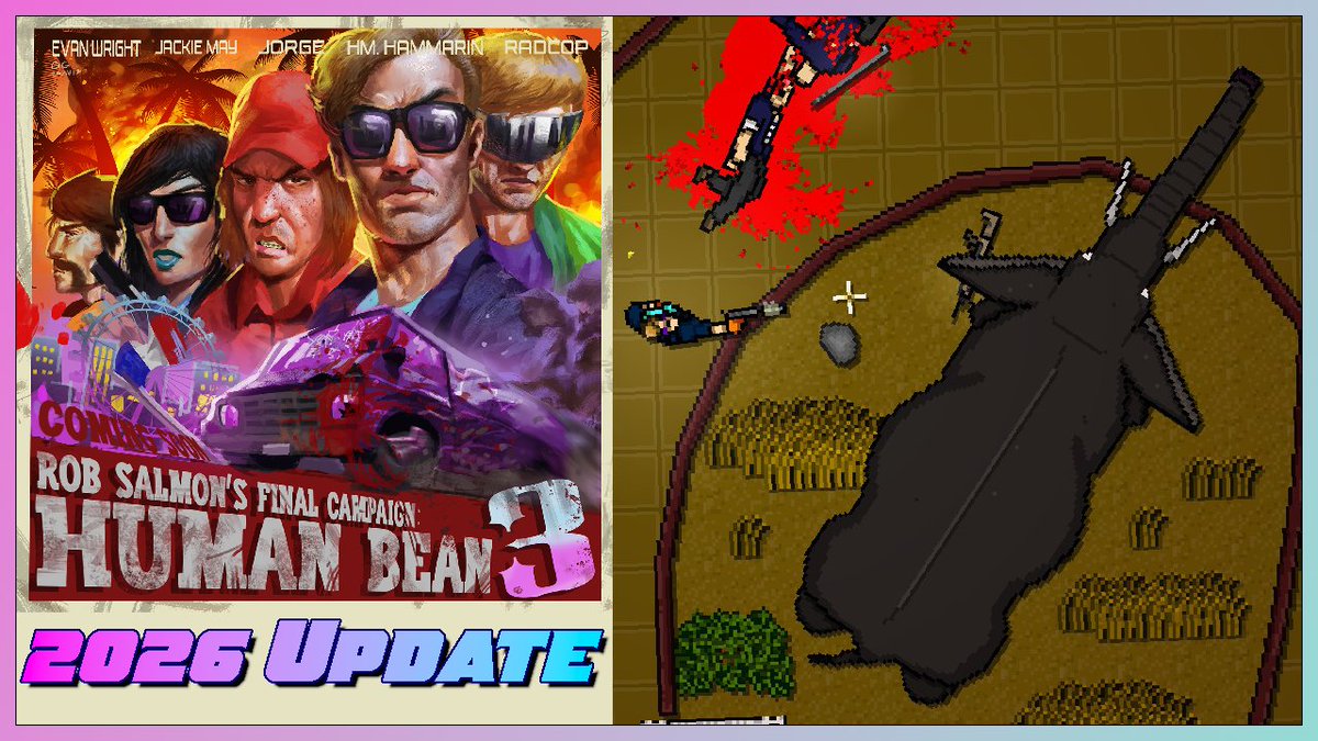 Robracer97's tweet photo. https://t.co/kKmgYXtBcH

The yearly Human Bean 3 update video https://t.co/sdLKyfOzYN