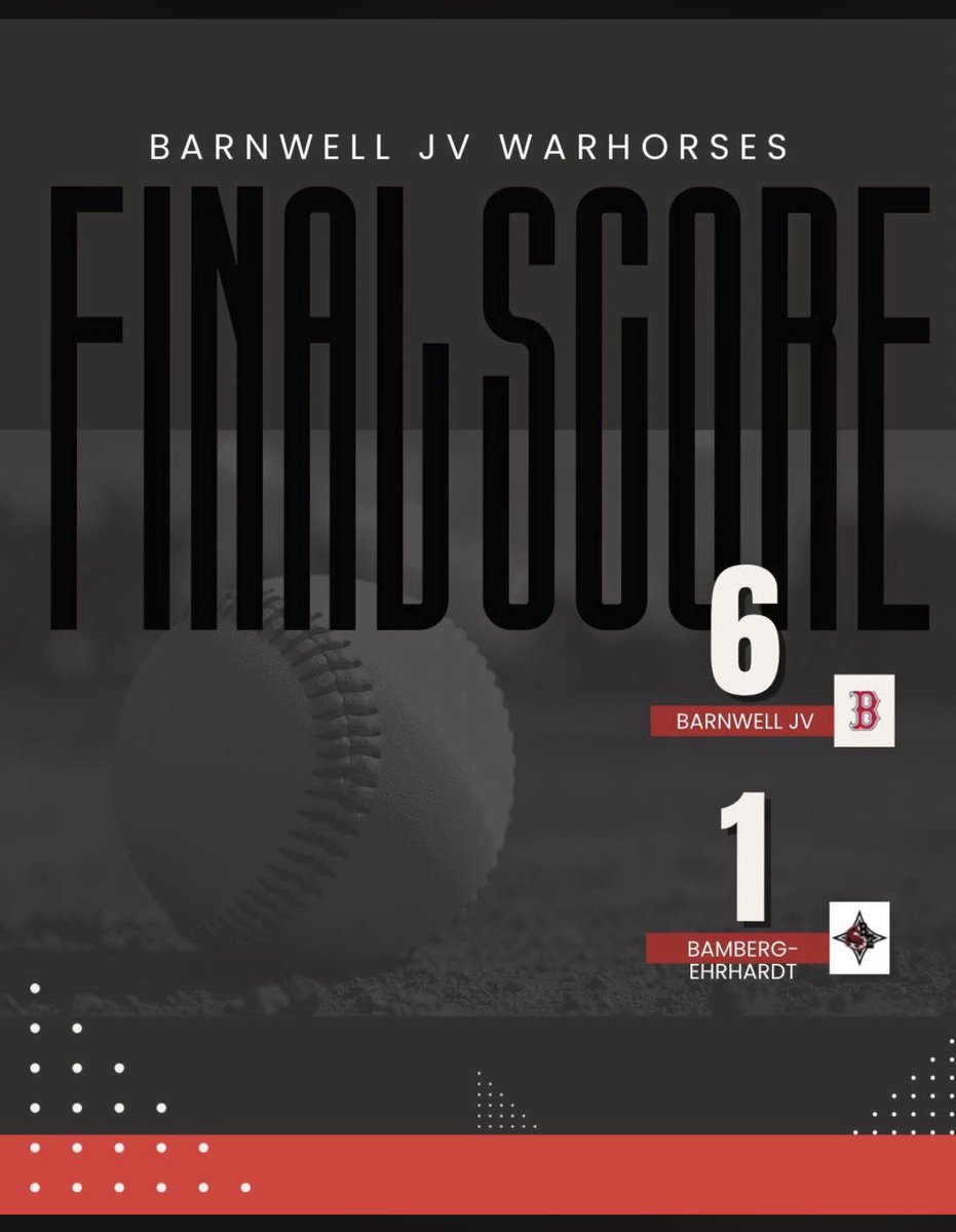 Barnwell Baseball tweet media