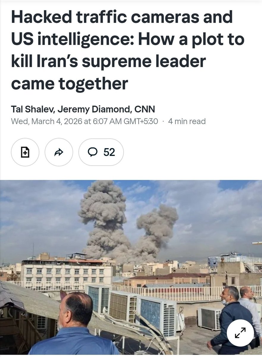 Wow, this CNN report is straight out of a spy movie! 👀
Israel reportedly hacked into Tehran’s traffic cameras years ago, giving them real-time views of the streets. They mapped the whole city, tracked daily movement patterns, and built an intricate picture of what was happening