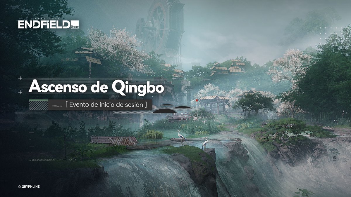 AKEndfieldES's tweet photo. Detalles del evento de inicio de sesión por tiempo limitado [Ascenso de Qingbo]

▼// Fecha del evento
5 de marzo de 2026 a las 12:00 (hora del servidor) – Antes de la actualización y mantenimiento de la versión

▼// Requisitos de participación
Completa la misión principal [Capítulo I Proceso I: Rompiendo el asedio]

▼// Detalles del evento
· Inicia sesión en el juego todos los días para reclamar recompensas de inicio de sesión.
· Completa el inicio de sesión de 3 días para obtener grandes recompensas, que incluyen 2 [permisos de C.R. Básica] y 500 [oroberilios].

#ArknightsEndfield #Endfield