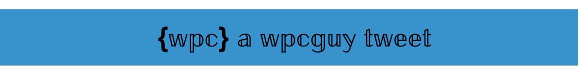 WP Consulting tweet media