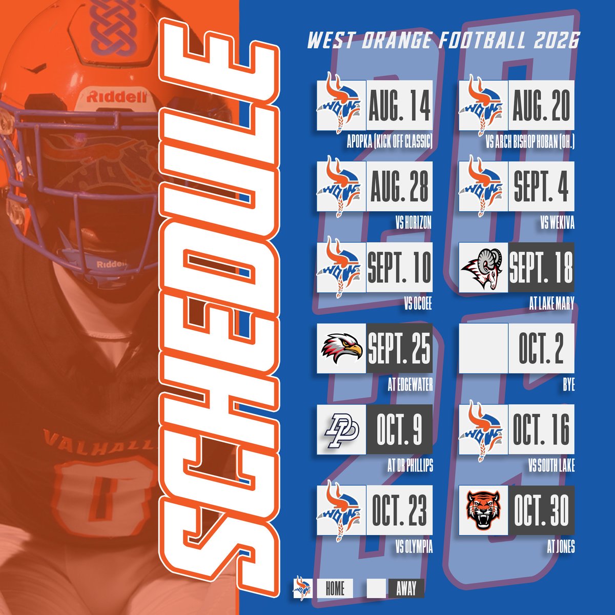 West Orange Football tweet media
