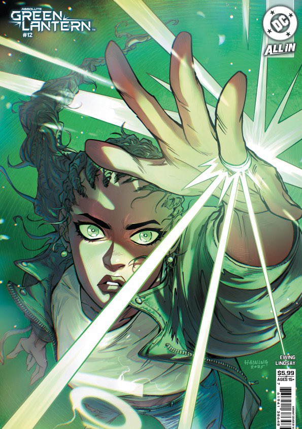 TheDocsboard's tweet photo. ✅Nerd News!💍: The 12th Chapter of the acclaimed and high selling Sci-Fi/horror comic/manga series “Absolute Green Lantern” arrives on March 11th. 

Doc- 

#greenlantern #absolutecomics #dccomics #absolutegreenlantern #manga #comics #books #scifi #space https://t.co/w8vKc79175