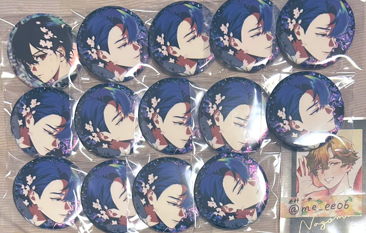 交換 譲渡]VS AMBIVALENZ ビバレン XlamV 個展 華昇諷詠 缶バッジ 譲