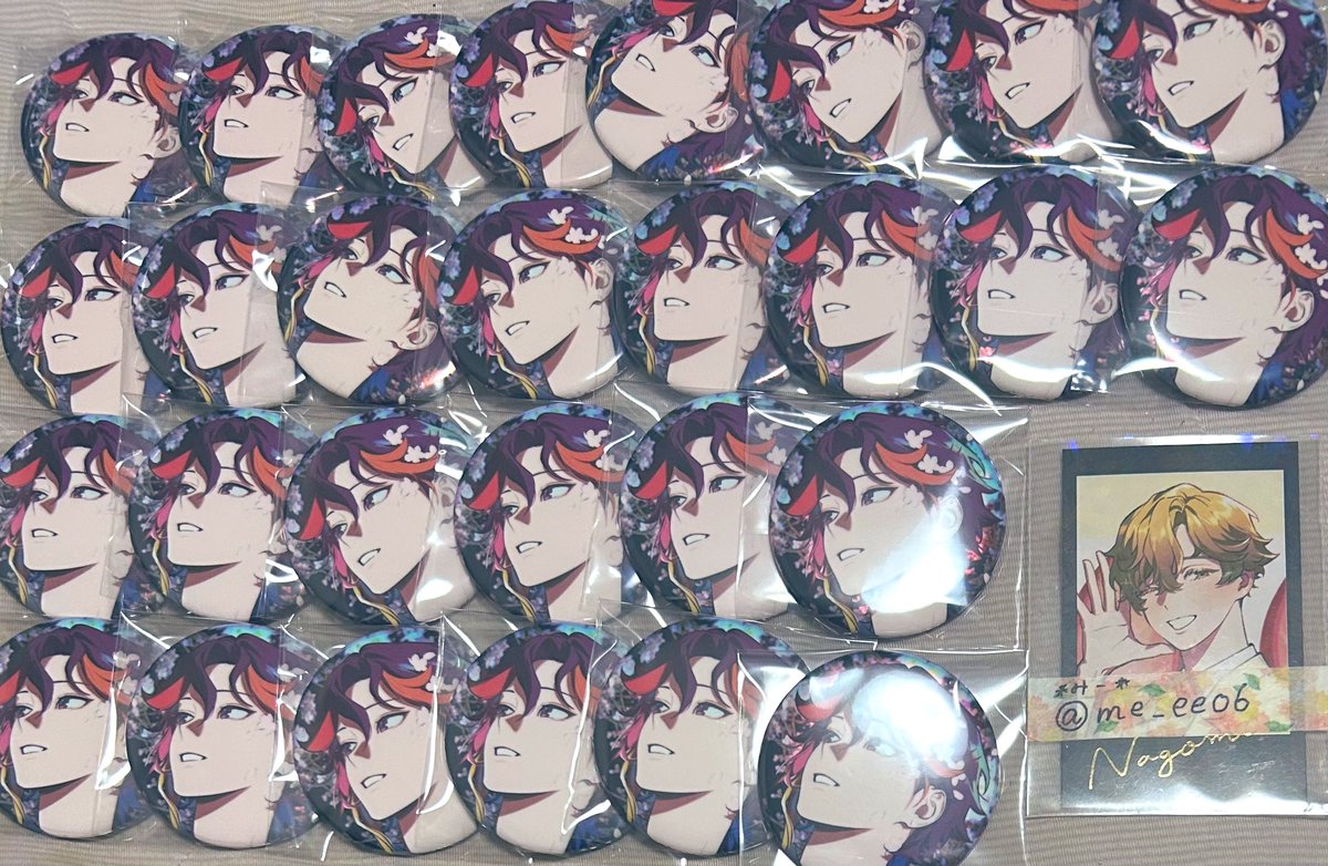 交換 譲渡]VS AMBIVALENZ ビバレン XlamV 個展 華昇諷詠 缶バッジ 譲